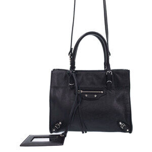 BALENCIAGA Paper Zip Around Bag